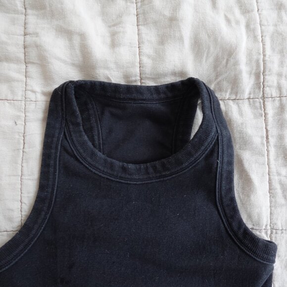 Alo Seamless Delight High Neck Bra, Black - Picture 3 of 5